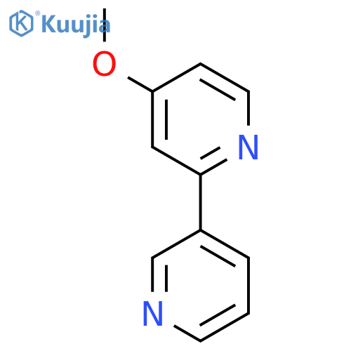4-Methoxy-2-(pyridin-3-yl)pyridine structure