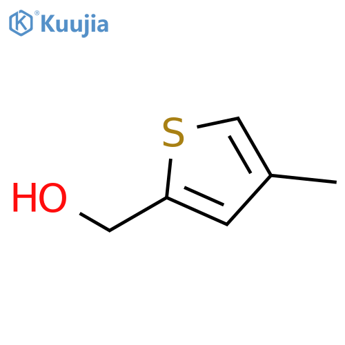 (4-Methylthiophen-2-yl)methanol structure