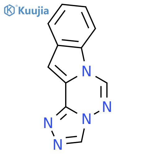 1,2,4-Triazolo[4',3':1,6][1,2,4]triazino[4,5-a]indole structure