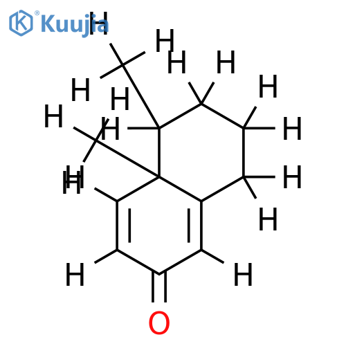 (4alphaS,5S)-5,6,7,8-tetrahydro-3-hydroxy-4alpha,5-dimethylnaphthalen-2(4aH)-one structure