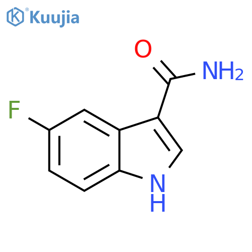 1H-Indole-3-carboxamide,5-fluoro- structure