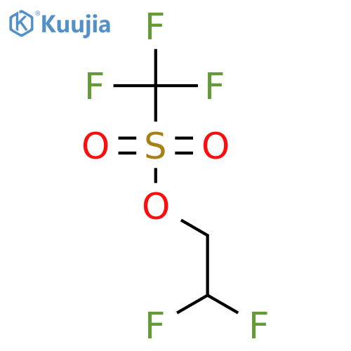 2,2-Difluoroethyl Triflate structure