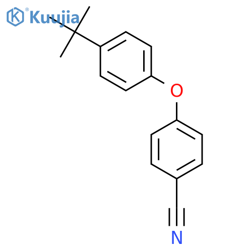 4-4-(tert-Butyl)phenoxybenzenecarbonitrile structure