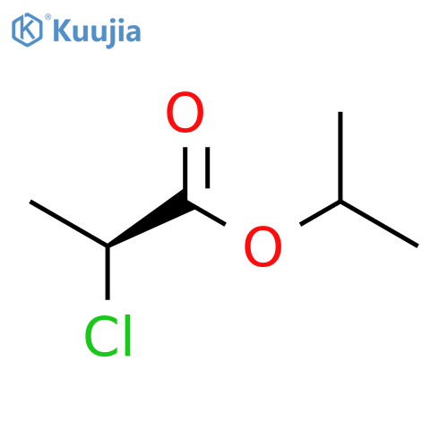 PROPANOIC ACID, 2-CHLORO-, 1-METHYLETHYL ESTER, (S)- structure