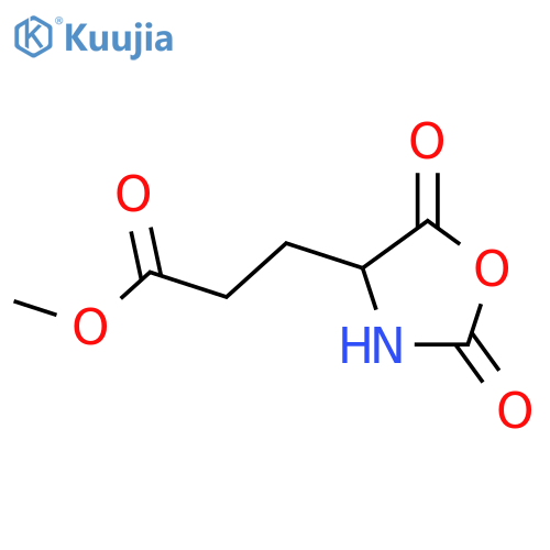 4-Oxazolidinepropanoicacid, 2,5-dioxo-, methyl ester (9CI) structure