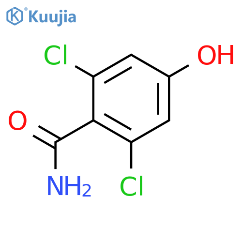 Benzamide, 2,6-dichloro-4-hydroxy- structure