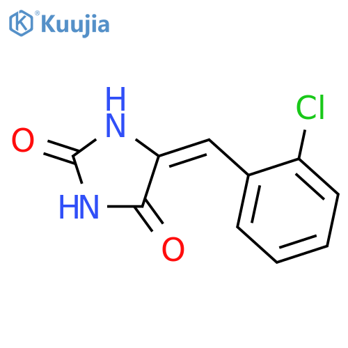 2,4-Imidazolidinedione, 5-[(2-chlorophenyl)methylene]- structure