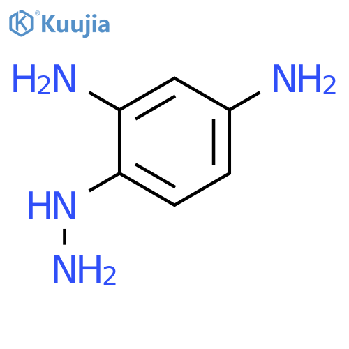 1,3-Benzenediamine, 4-hydrazinyl- structure