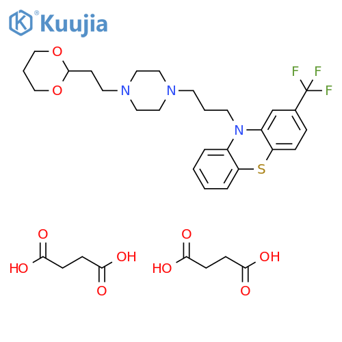 Oxaflumazine Succinate structure