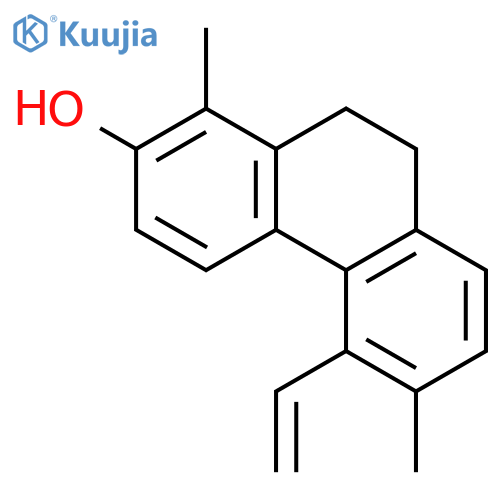 2-PHENANTHRENOL, 5-ETHENYL-9,10-DIHYDRO-1,6-DIMETHYL- structure