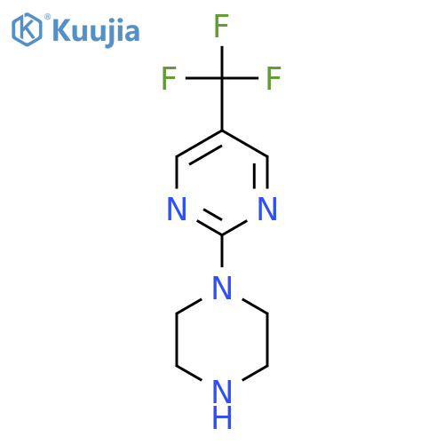 2-(Piperazin-1-YL)-5-(trifluoromethyl)pyrimidine structure