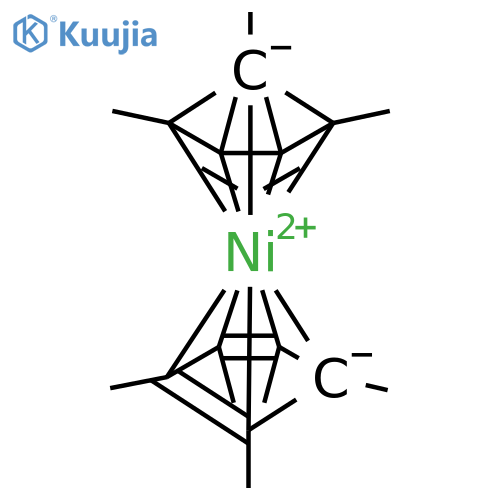 Bis(pentamethylcyclopentadienyl)nickel (Decamethylnickelocene) structure