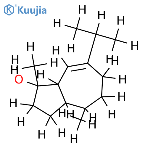 (1alpha,4alpha,5beta,10xi)-6-Guaien-4-ol structure