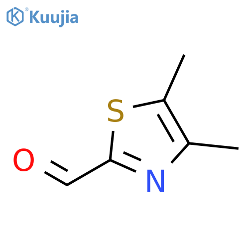 4,5-Dimethylthiazole-2-carbaldehyde structure