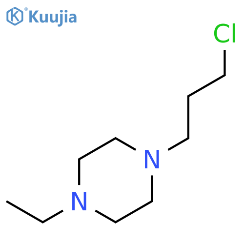 Piperazine,1-(3-Chloropropyl)-4-ethyl- structure