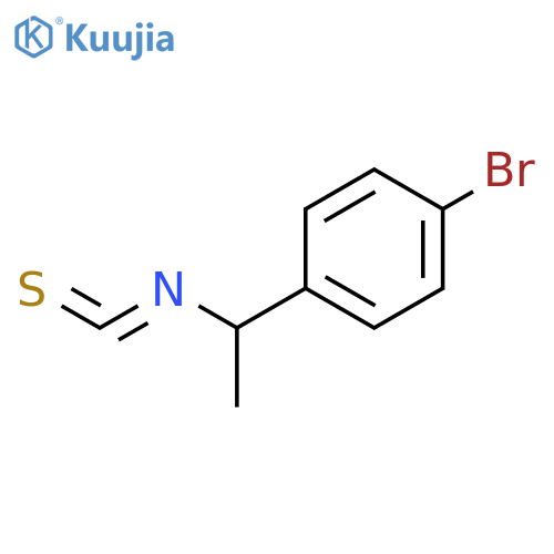 (S)-(+)-1-(4-Bromophenyl)ethyl isothiocyanate structure