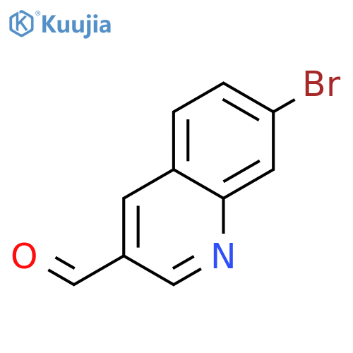 7-Bromoquinoline-3-carbaldehyde structure