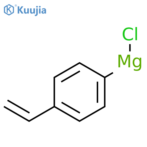 Magnesium, chloro(4-ethenylphenyl)- structure