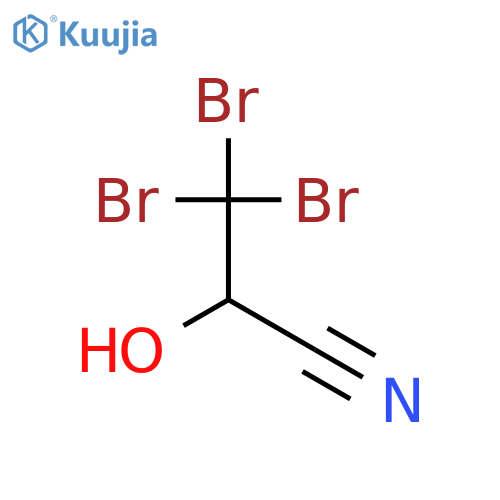 3,3,3-tribromo-2-hydroxypropanenitrile structure