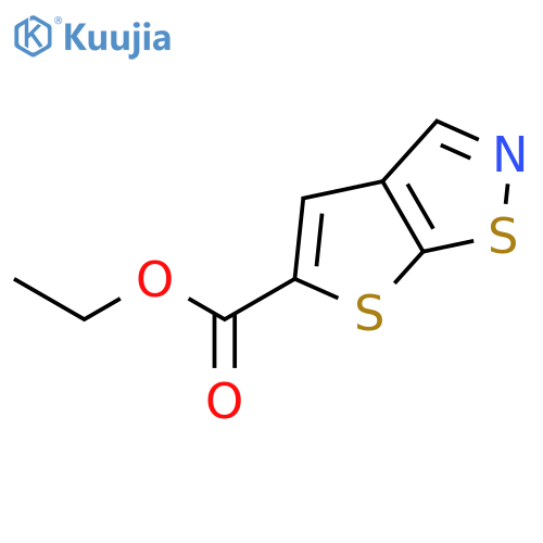 Ethyl thieno[3,2-d]isothiazole-5-carboxylate structure