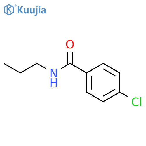 4-chloro-N-propylbenzamide structure