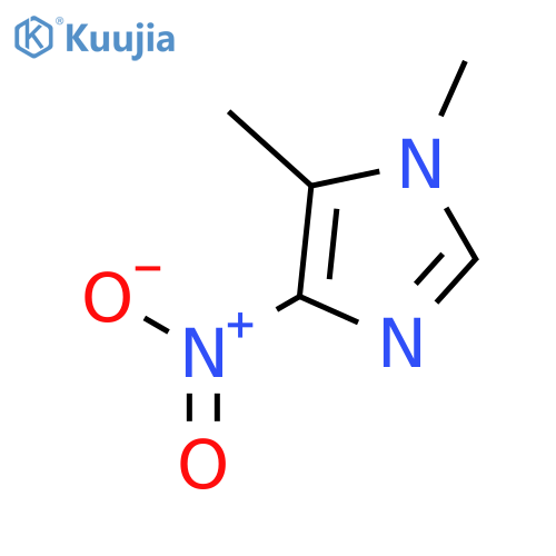 1,5-Dimethyl-4-nitroimidazole structure