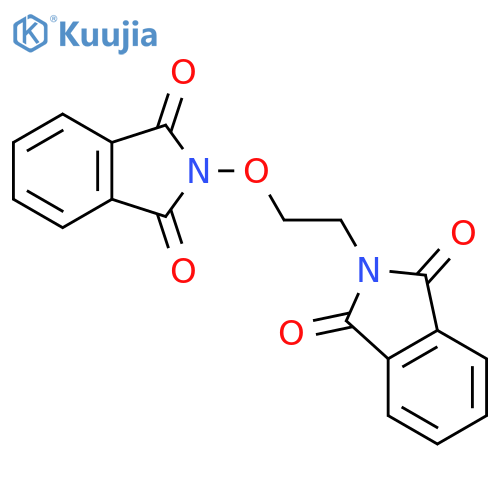 2-{2-[(1,3-Dioxo-2,3-dihydro-1H-isoindol-2-yl)oxy]ethyl}-2,3-dihydro-1H-isoindole-1,3-dione structure
