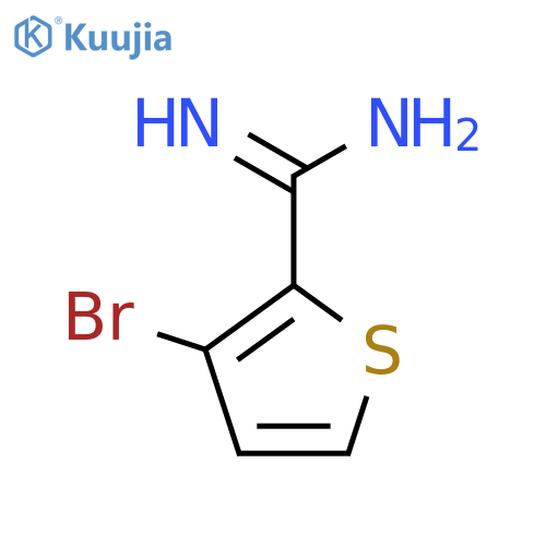 3-Bromothiophene-2-carboximidamide structure