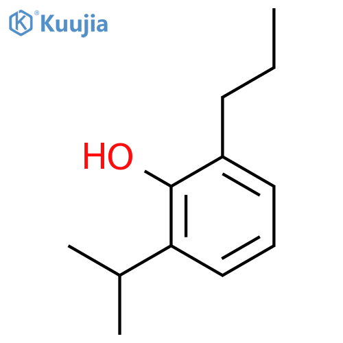 2-Isopropyl-6-propylphenol structure