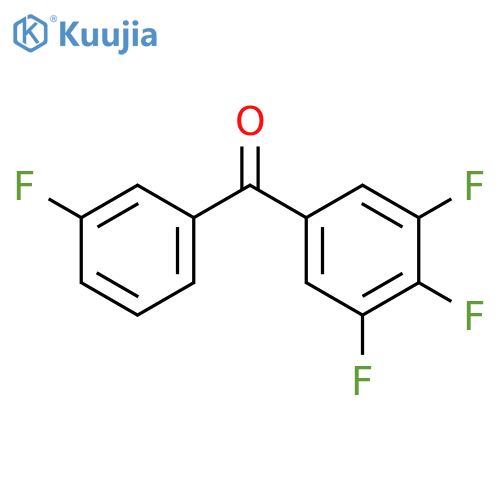 3,3',4,5'-TETRAFLUOROBENZOPHENONE structure