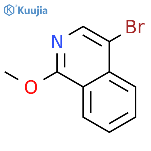 4-Bromo-1-methoxyisoquinoline structure