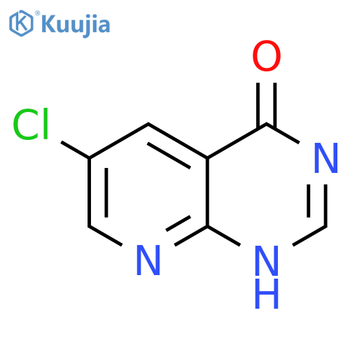 6-chloro-1H,4H-pyrido[2,3-d]pyrimidin-4-one structure