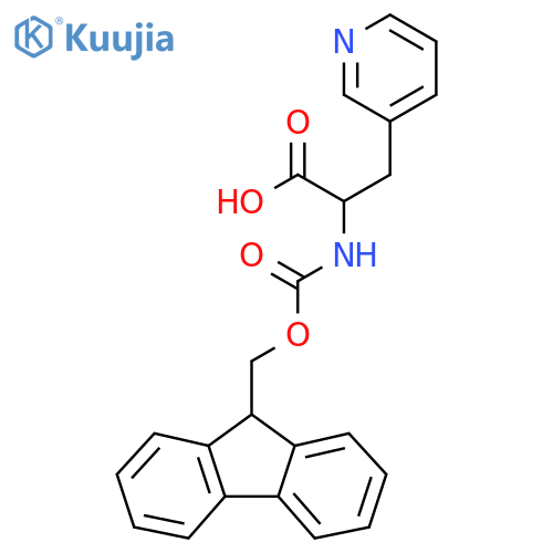 Fmoc-beta-(3-pyridyl)-Ala-OH structure