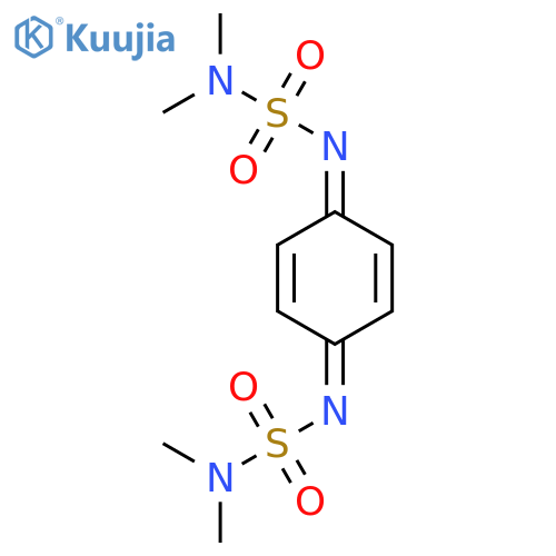 Sulfamide,N,N''-2,5-cyclohexadiene-1,4-diylidenebis[N',N'-dimethyl- (8CI,9CI) structure