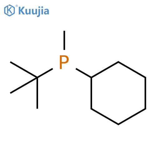 Tert-butyl-cyclohexyl-methylphosphane structure