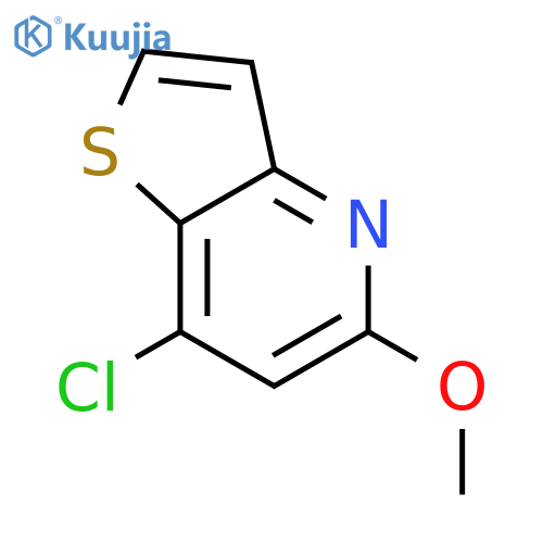 7-chloro-5-methoxythieno3,2-bpyridine structure