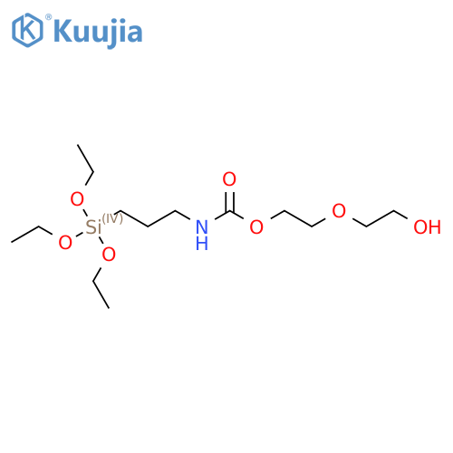 N-(Triethoxysilylpropyl)-O-poly(ethylene oxide) urethane structure