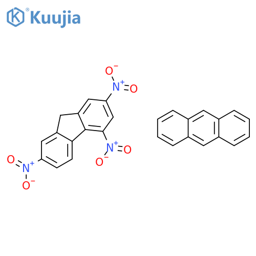 Anthracene;2,4,7-trinitro-9h-fluorene structure