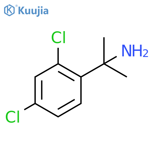 2-(2,4-dichlorophenyl)propan-2-amine structure
