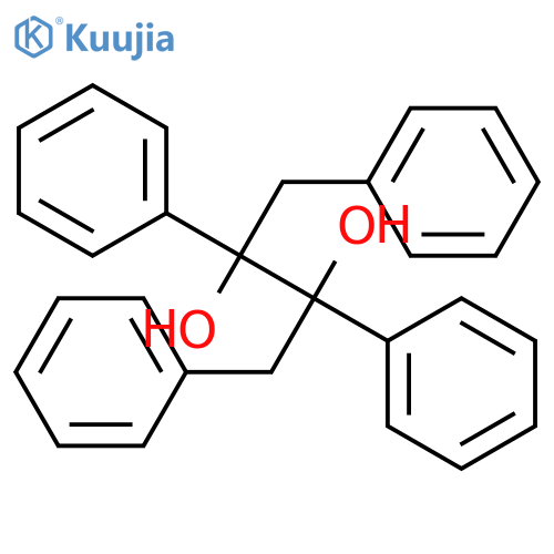 1,2,3,4-tetraphenylbutane-2,3-diol structure