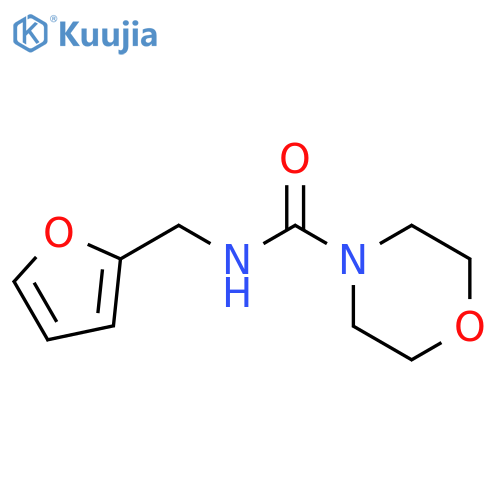 N-(furan-2-yl)methylmorpholine-4-carboxamide structure