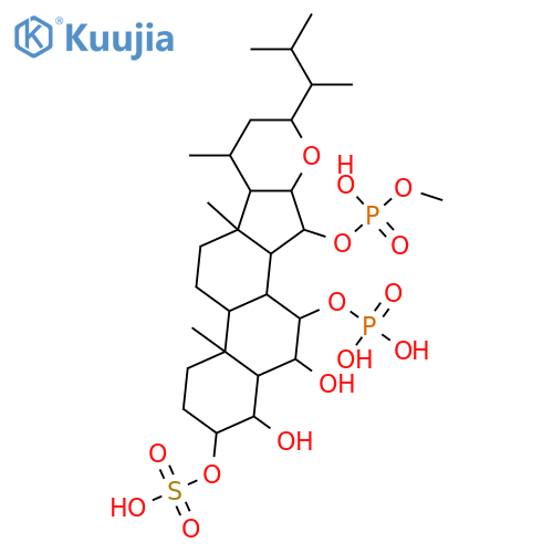 Haplosamate A; 7-O-Phosphate structure