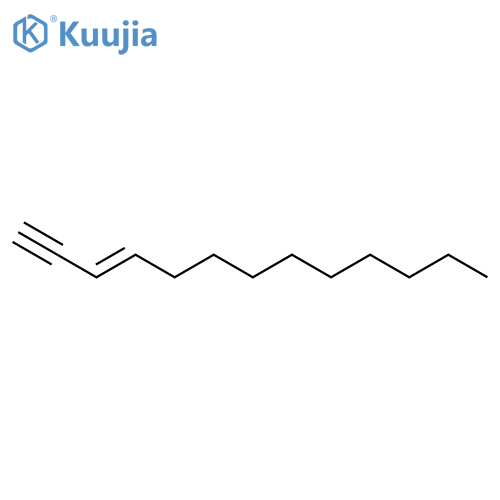 3-Tridecen-1-yne, (E)- structure