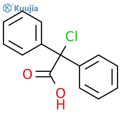 Chlorodiphenylacetic Acid structure