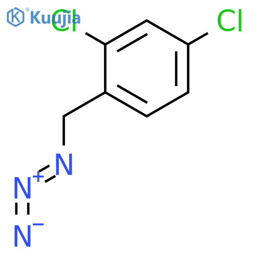 1-(azidomethyl)-2,4-dichlorobenzene structure