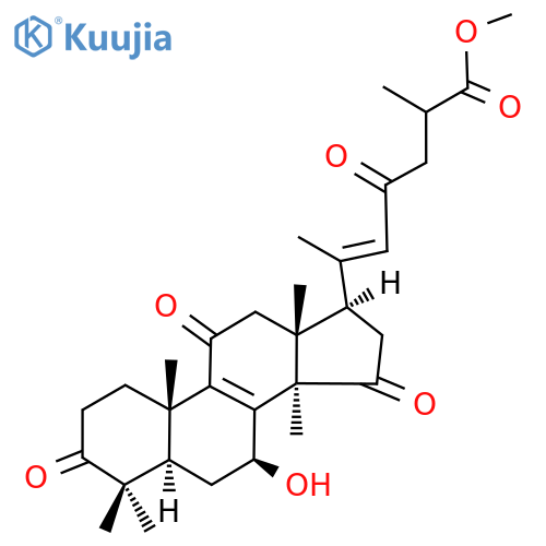 Methyl ganoderenate D structure