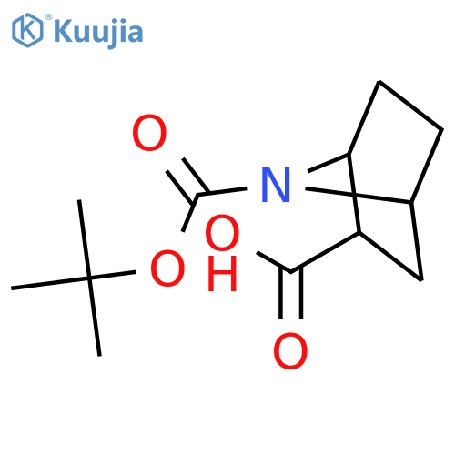 (1S,2R,4R)-7-(tert-Butoxycarbonyl)-7-azabicyclo[2.2.1]heptane-2-carboxylic acid structure