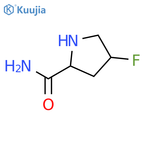 (2S,4S)-4-Fluoropyrrolidine-2-carboxamide structure