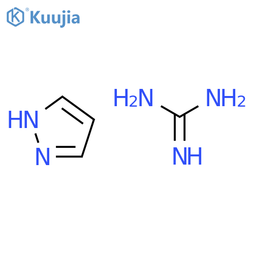 Guanidine, compd. with 1H-pyrazole (1:1) structure