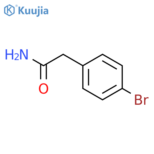 2-(4-Bromophenyl)acetamide structure